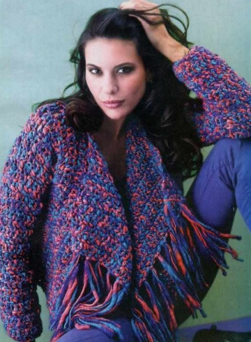 Complete Guide to Crochet: Create Your Own Stylish Garment with Sectional Color Yarn