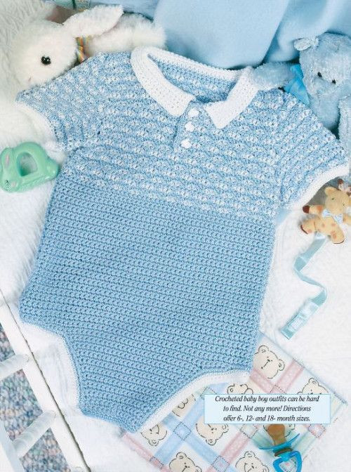 Inspiration. Crochet Baby Suits.