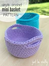 Inspiration. Crochet Baskets.