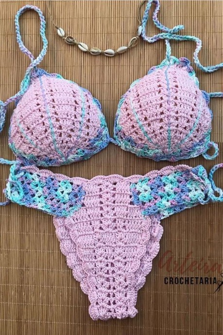 Inspiration. Crochet Swimsuit.