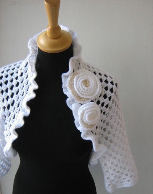 ​One-Day-Made Crochet Bolero