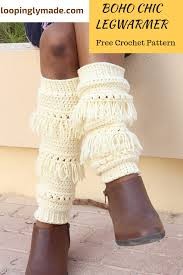 Inspiration. Crochet Leg-Warmers.