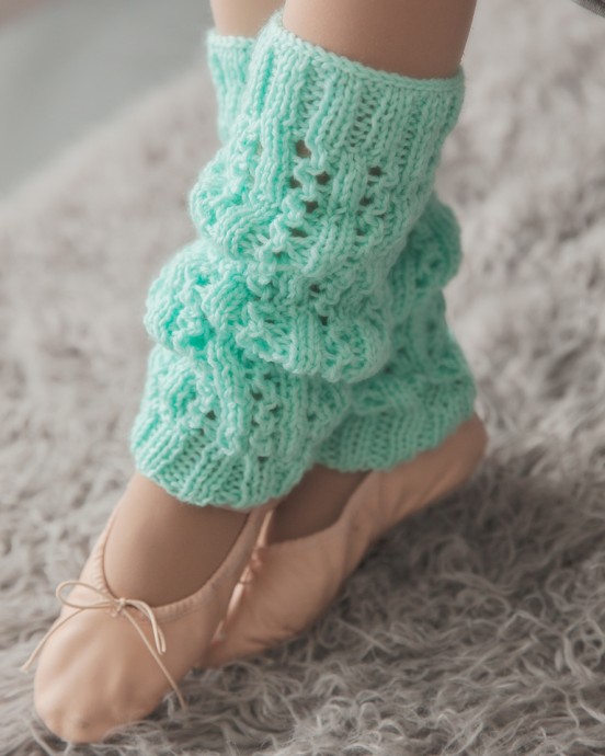 Inspiration. Knit Legwarmers.