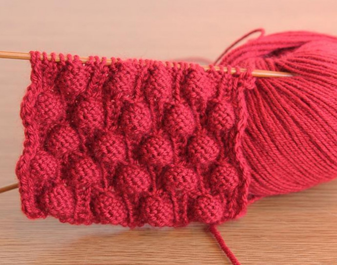 Knit "Berries" Pattern