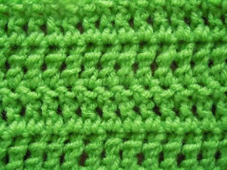 ​Crochet Pattern of Treble Crochets