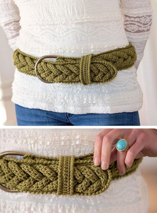 Creative Inspiration for Stylish Crochet Belts to Enhance Your Wardrobe