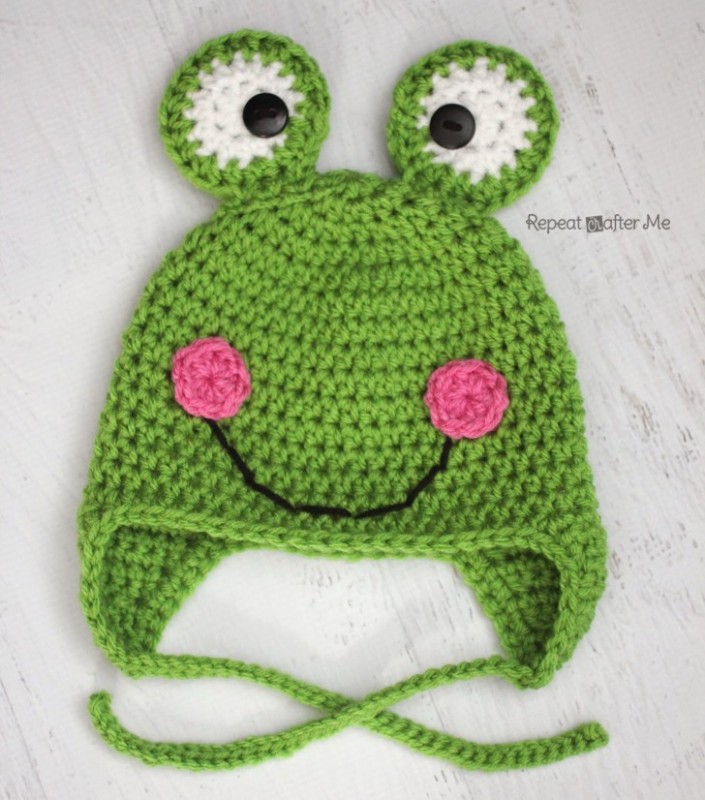 ​Crochet Frog Hat Pattern