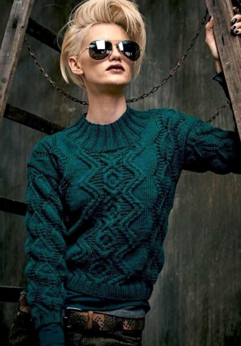 ​Emerald Knit Sweater