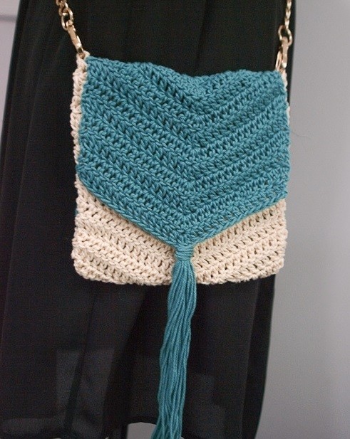 Helping our users. ​Boho Crochet Purse.