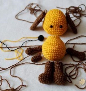 How to Sew Amigurumi Parts Photo Instructions