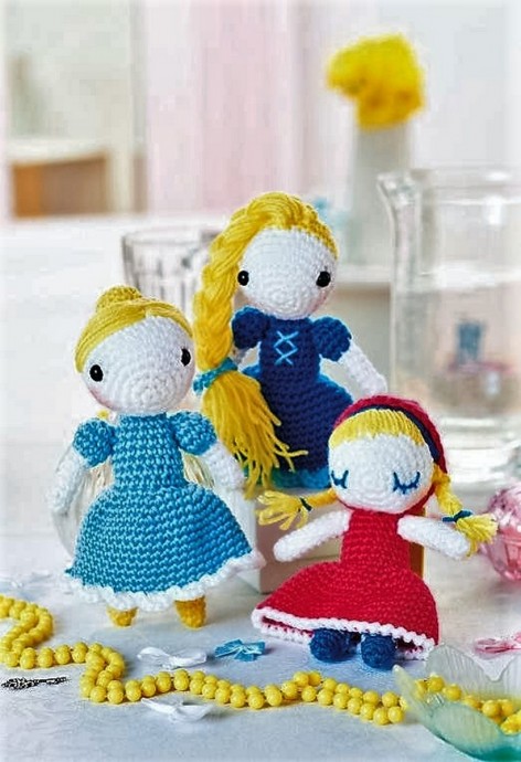 Inspiration. Crochet Cartoon Characters.