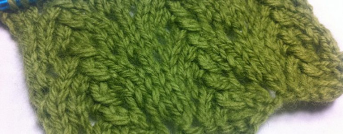​Knit Fishtail Pattern