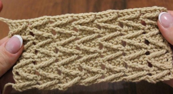 ​Fancy Zigzag Crochet Stitch