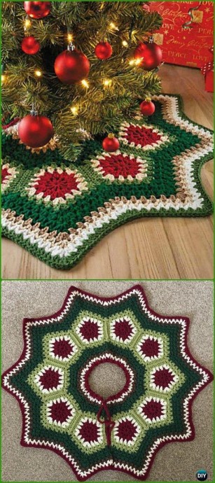 Inspiration. Christmas Tree Skirts.