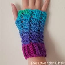 Inspiration. Crochet Fingerless Gloves.