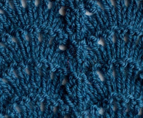 ​Knit Scallop Pattern