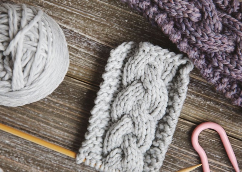 ​The Softest Winter Knit Headband Pattern