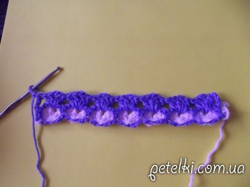 Two-Coloured Crochet Stitch