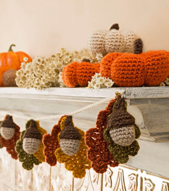 ​Crochet Autumn Garland