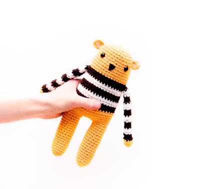 ​Funny Crochet Bear