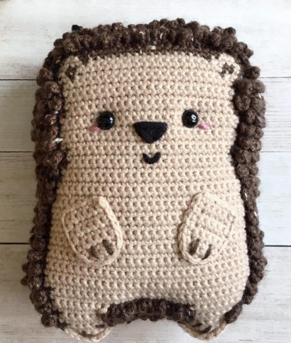 Helping our users. ​Cute Crochet Hedgehog.