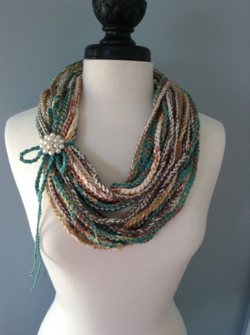 Inspiration. Crochet Neck-Laces.