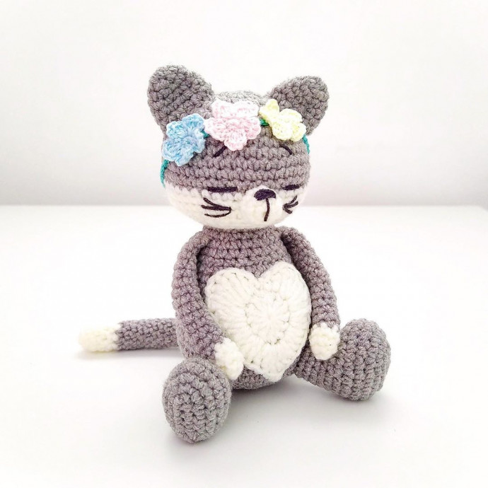 Inspiration. Crochet Amigurumi Cats.