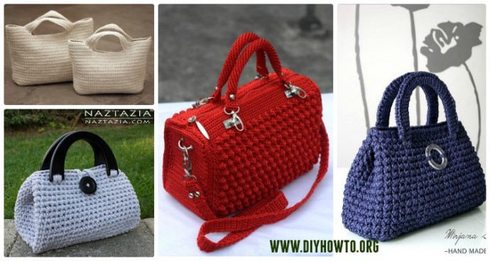 Inspiration. Crochet Bags.