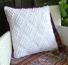 Inspiration. Crochet Cushion Cover.
