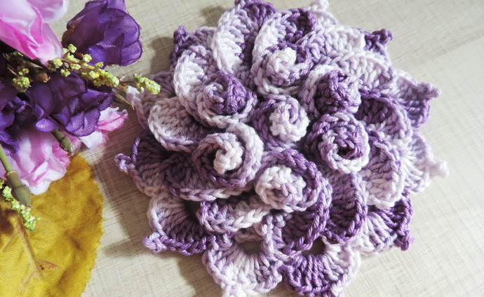 Inspiration. Crochet Spring Flowers.