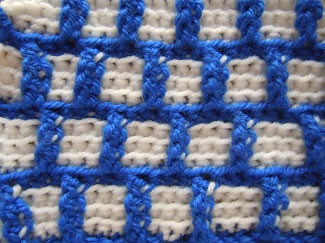 ​Stripes of Crochet Squares Pattern