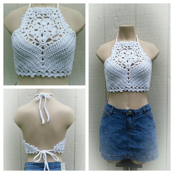 Inspiration. Crochet Crop Tops.