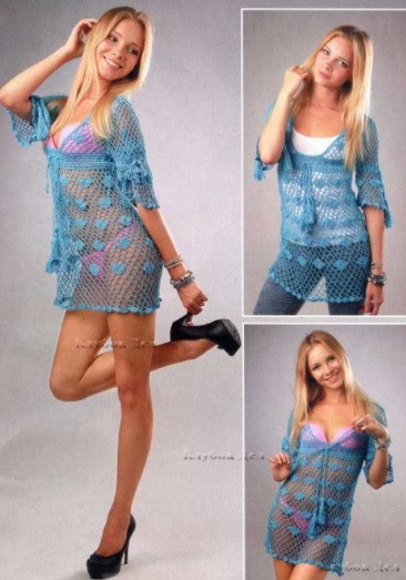 ​Relief Crochet Tunic