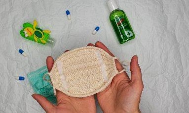 Crochet Safety Mask Crochet Safety Mask