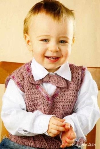 ​Crochet Vest for Boy