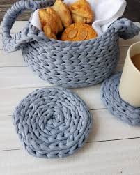 Inspiration. Crochet Baskets.