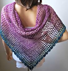 Inspiration. Crochet Summer Shawls.