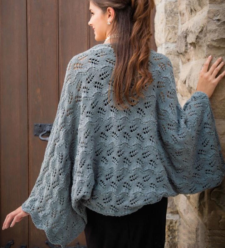 Knit Wrap with Sleeves – FREE CROCHET PATTERN — Craftorator