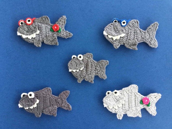 Crochet Baby Shark Crochet Baby Shark