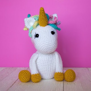 Helping our users. ​Amigurumi Baby Unicorn.