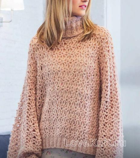 ​Peachy Oversize Pullover