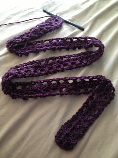 ​Plum Twist Super Fast Crochet Headband