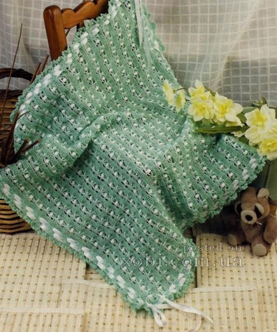 How to Crochet a Beautiful Light-Green Lace Blanket with Satin Ribbon: A Step-by-Step Guide How to Crochet a Beautiful Light-Green Lace Blanket with Satin Ribbon: A Step-by-Step Guide
