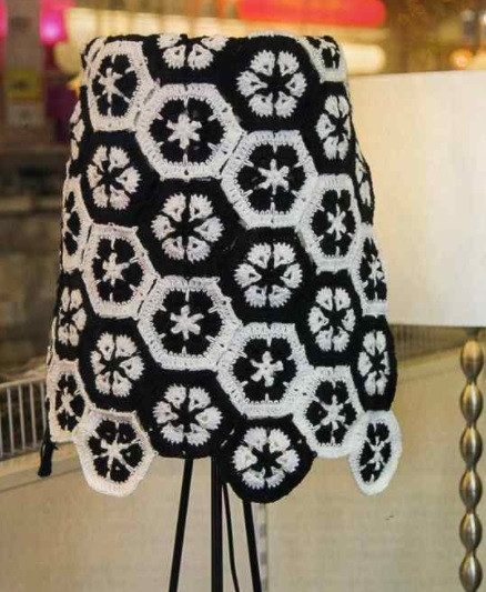 ​Black and White Lamp Shade