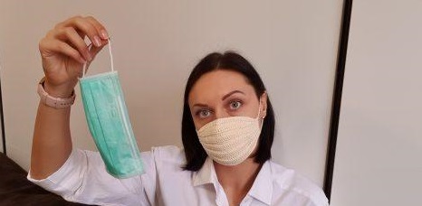 Crochet Safety Mask Crochet Safety Mask