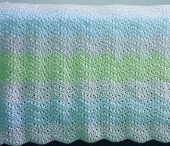Helping our users. ​Simple Crochet Afghan.