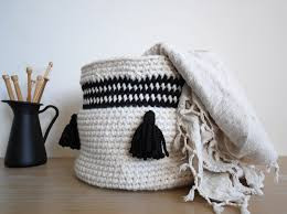 Inspiration. Crochet Baskets.