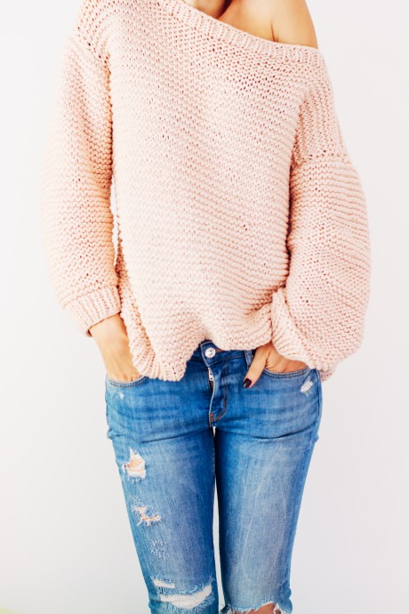 Oversized Knit Sweater Oversized Knit Sweater