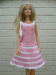 Helping our users. ​Barbie Doll Crochet Dress with Bag.