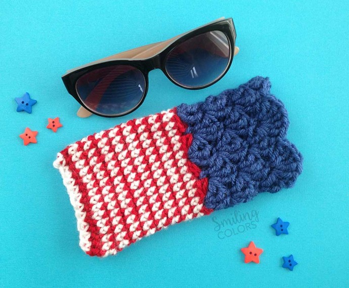 Inspiration. Crochet Cases for Sun Glasses.